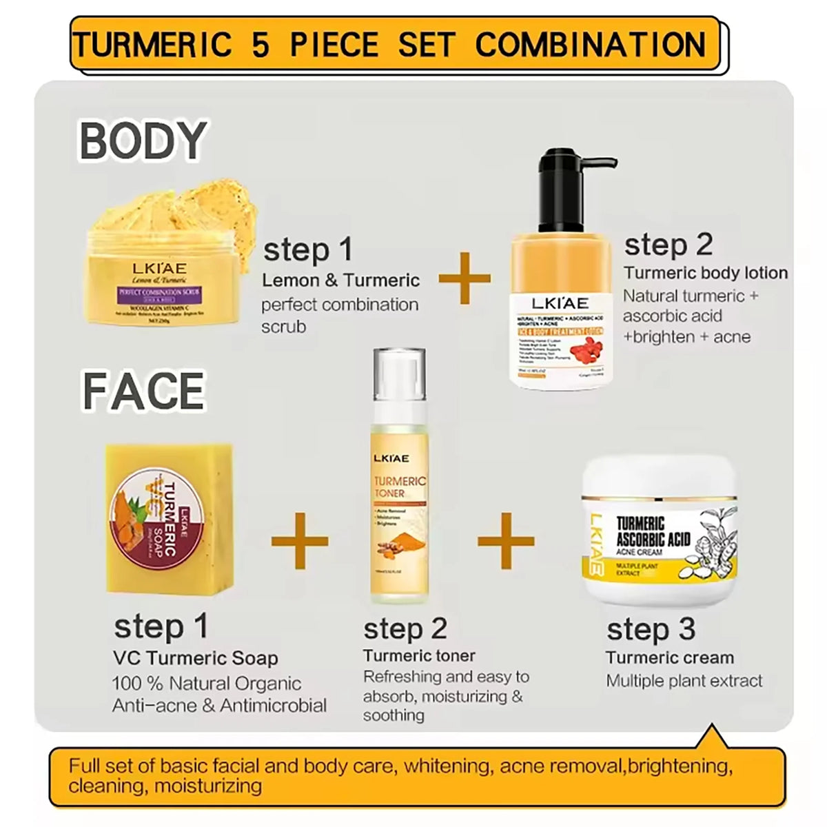 Radiant Skin Turmeric Skincare Collection