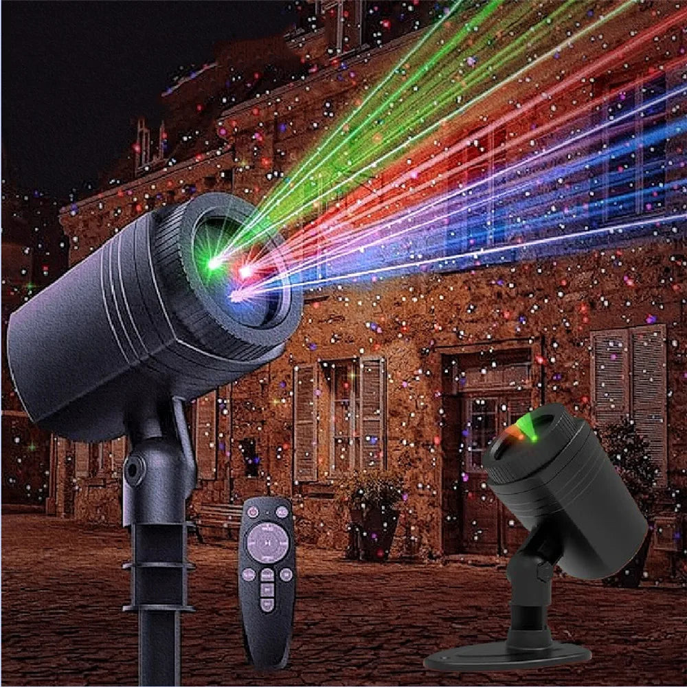 Outdoor Laser Garden Lights with Remote Control