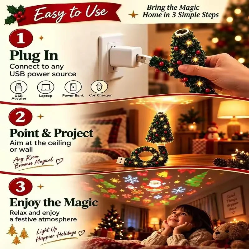 Festive Wall Projection System