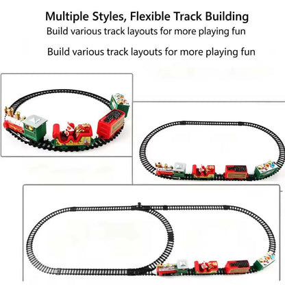 Festive Christmas Electric Train Set