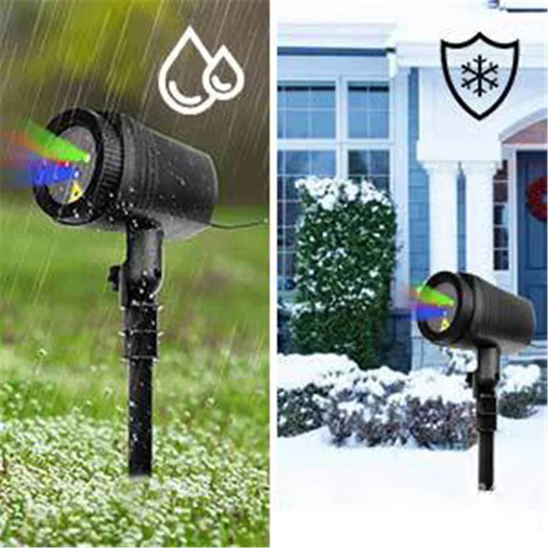 Outdoor Laser Garden Lights with Remote Control