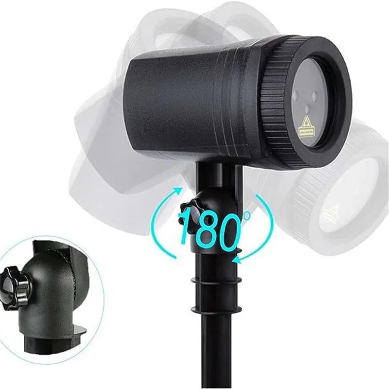 Outdoor Laser Garden Lights with Remote Control