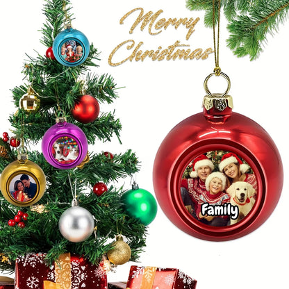 Personalized Photo Christmas Ornaments