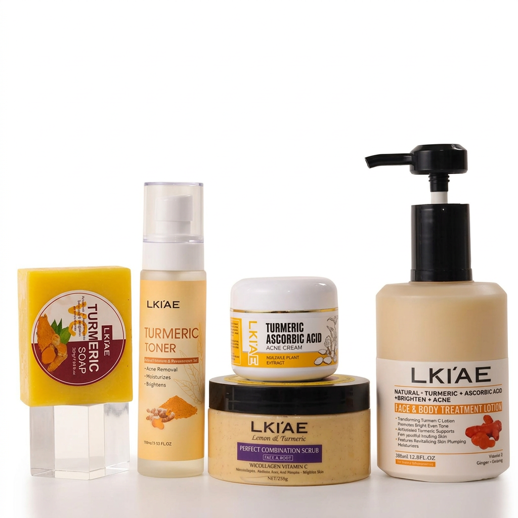 Clean turmeric skincare collection image