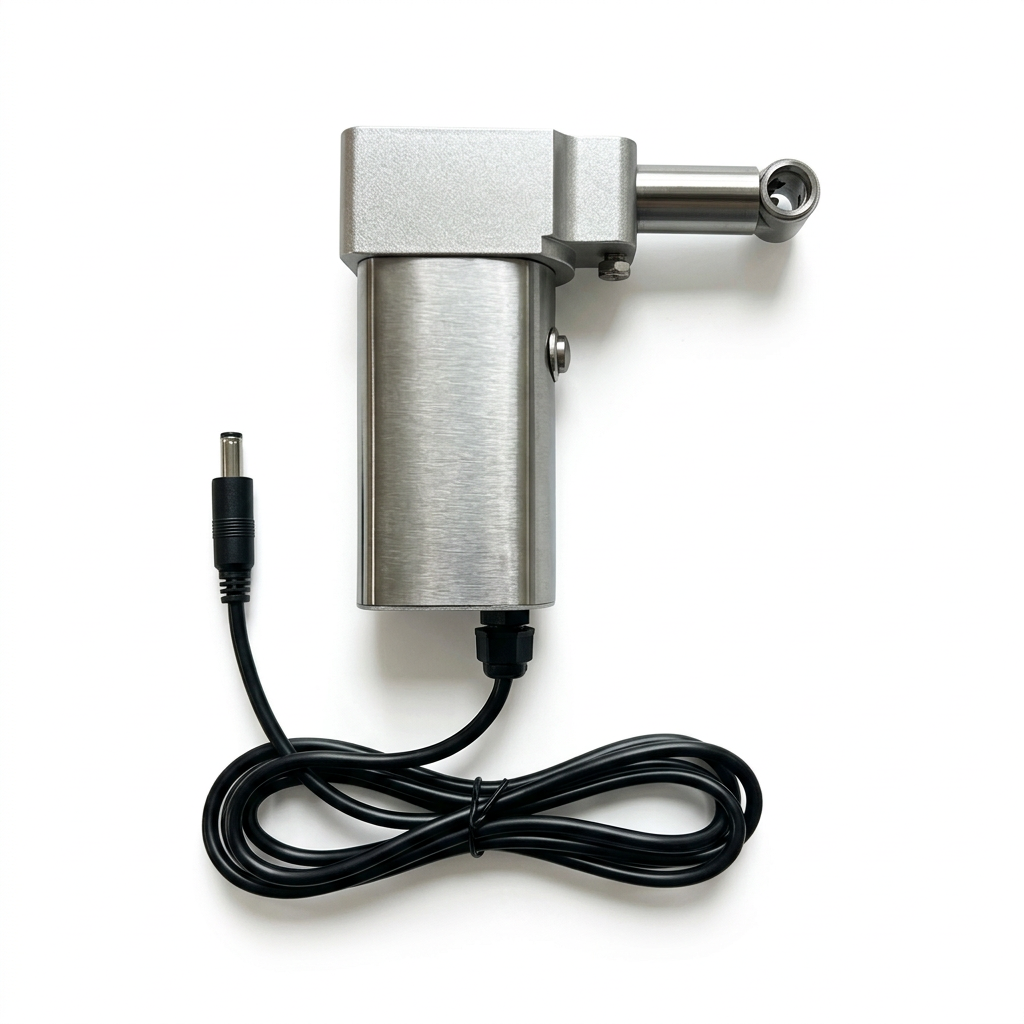 Silver handheld dreadlock styling machine with attached black cable on a white background